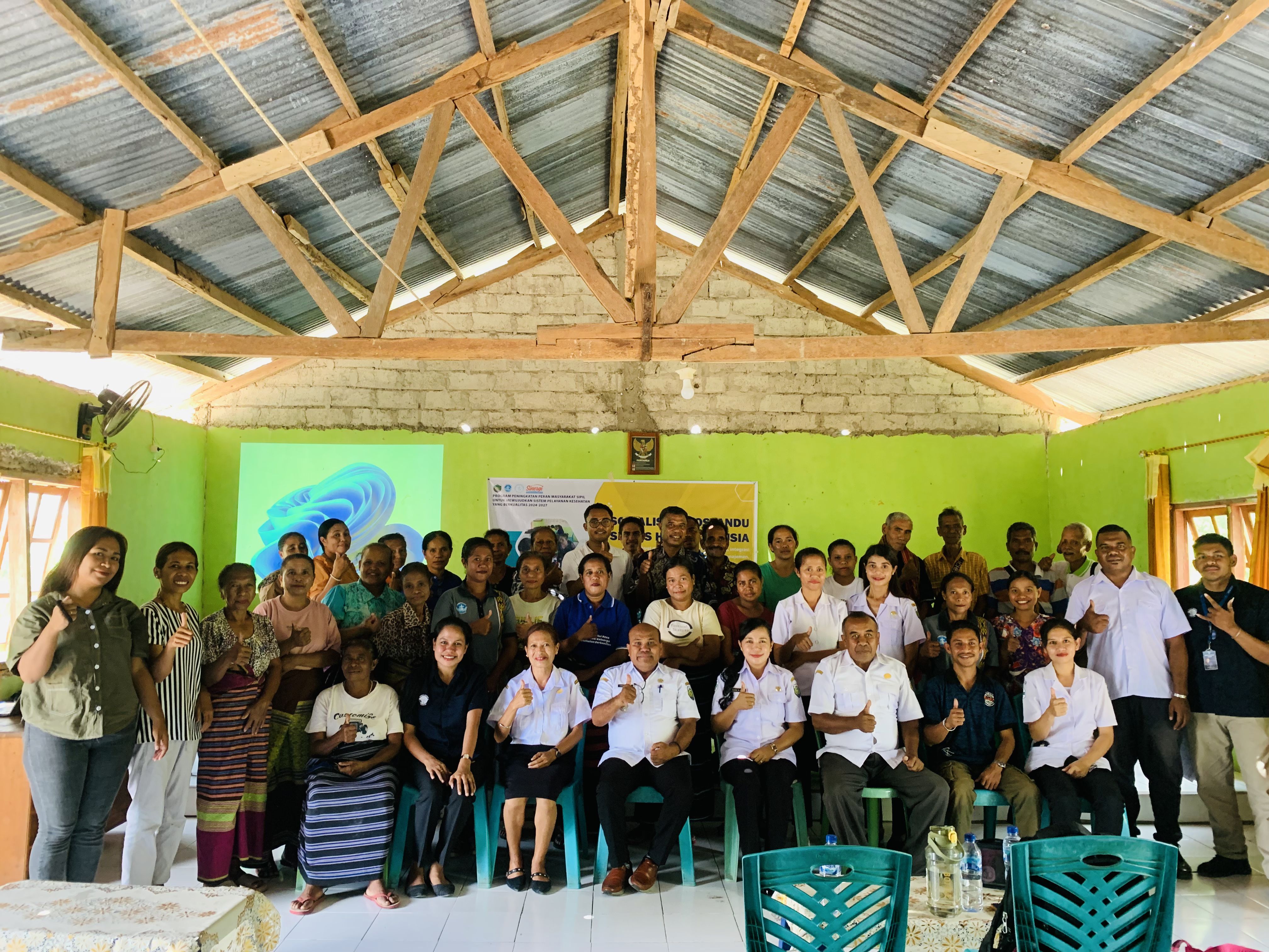 Puskesmas Uabau Menjadi Fasilitator dalam Pelatihan Kader Posyandu di Desa Bonibais