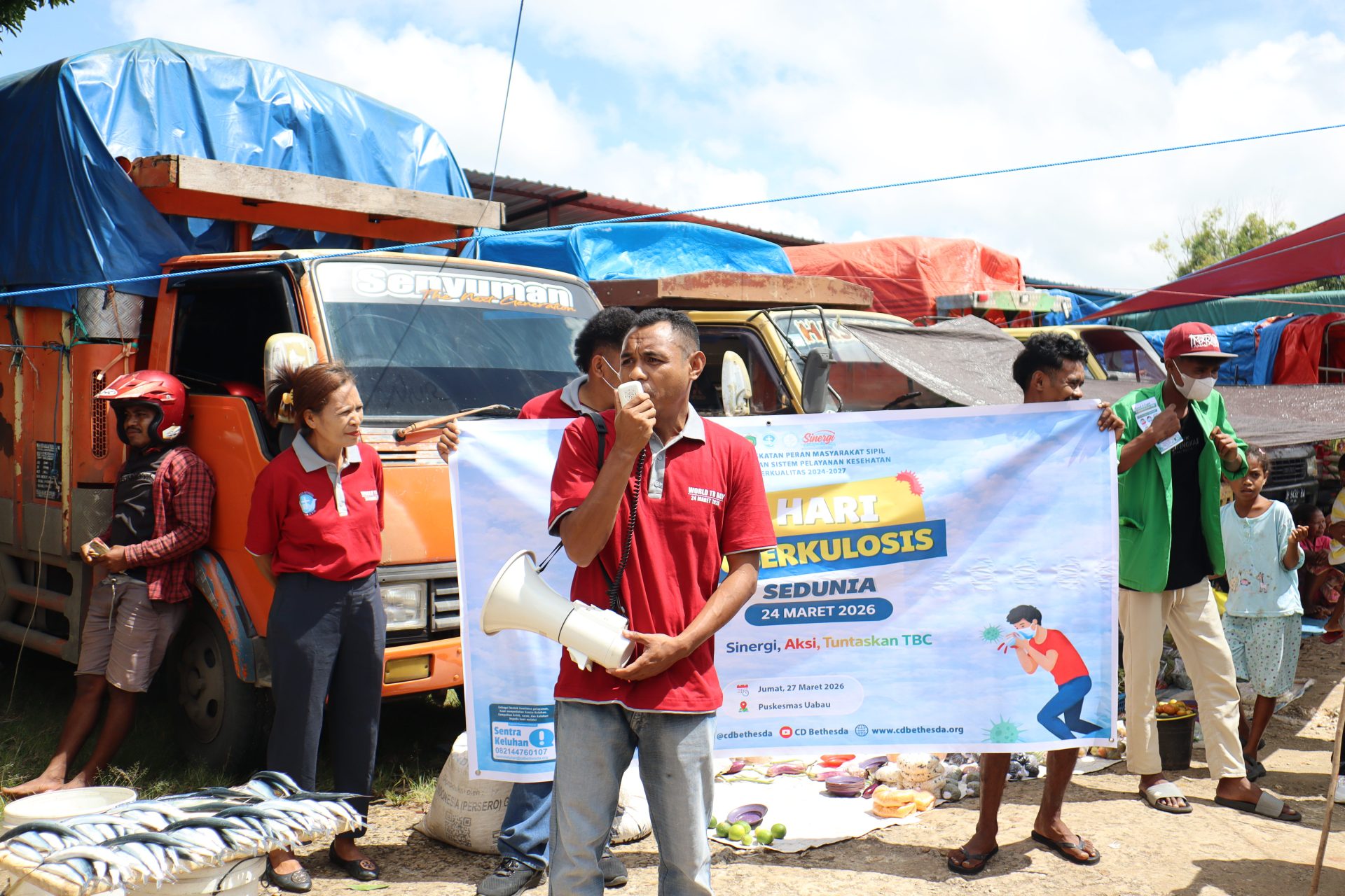 Puskesmas Uabau dan CD Bethesda Bersinergi, Gaungkan Aksi Tuntaskan TB di Laenmanen